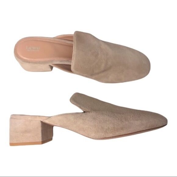Lewit Suede Mules Size 38/8 - Picture 1 of 12